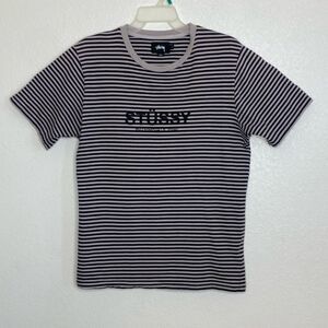 STUSSY Men’s Striped T Shirt Size S